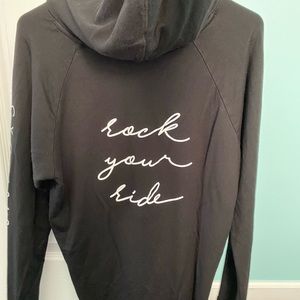 CYCLEBAR CROPPED HOODIE